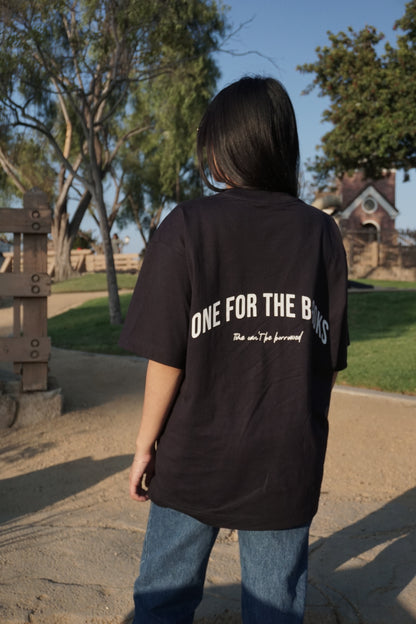 Time Can't Be Borrowed Box Tee (Midnight Blue)