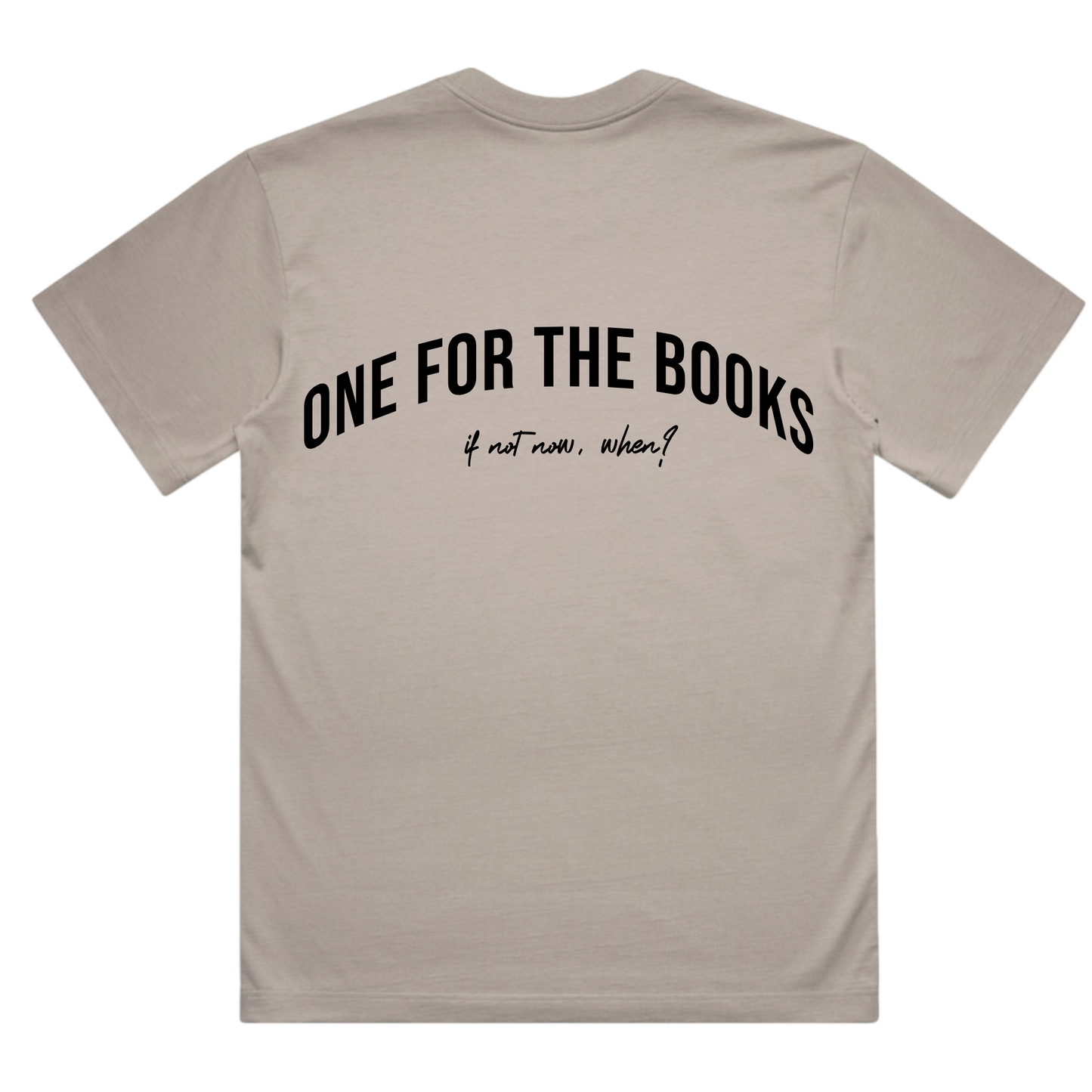 If Not Now When Box Tee (Mushroom)