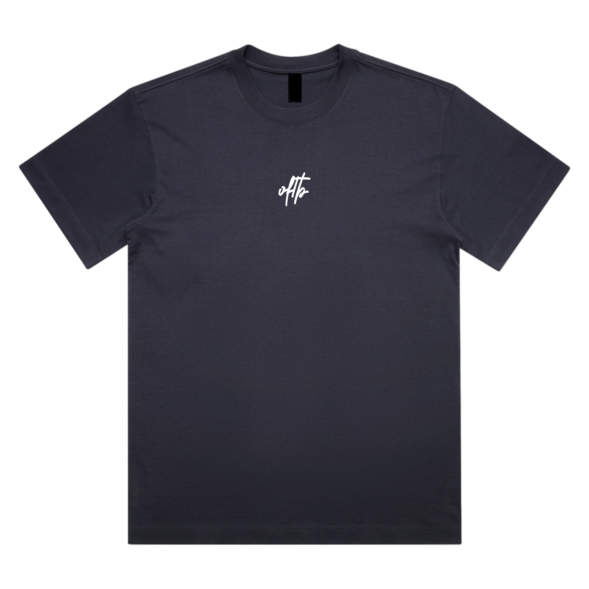Time Can't Be Borrowed Box Tee (Midnight Blue)