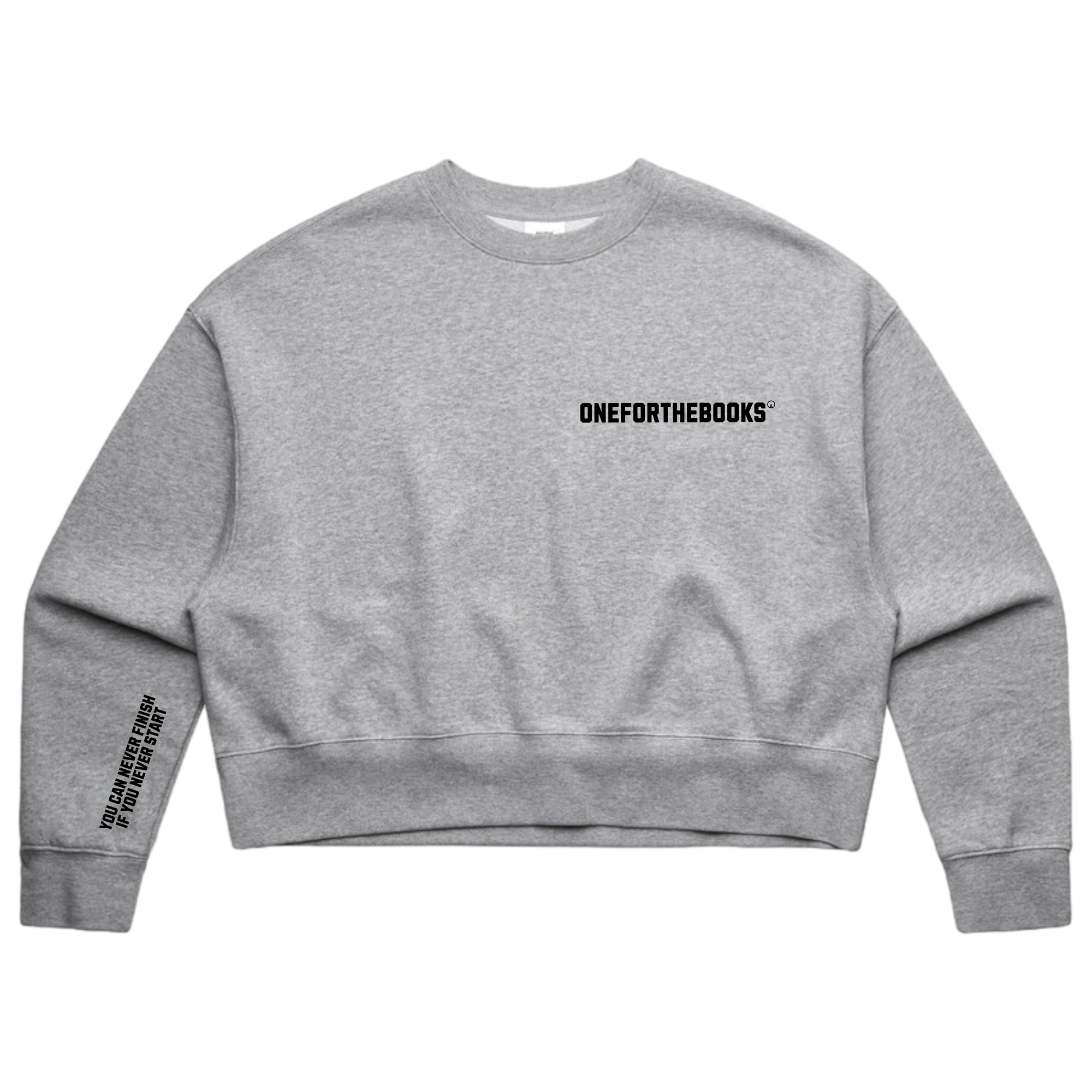 OFTB Starter Crop Crewneck (Heather)
